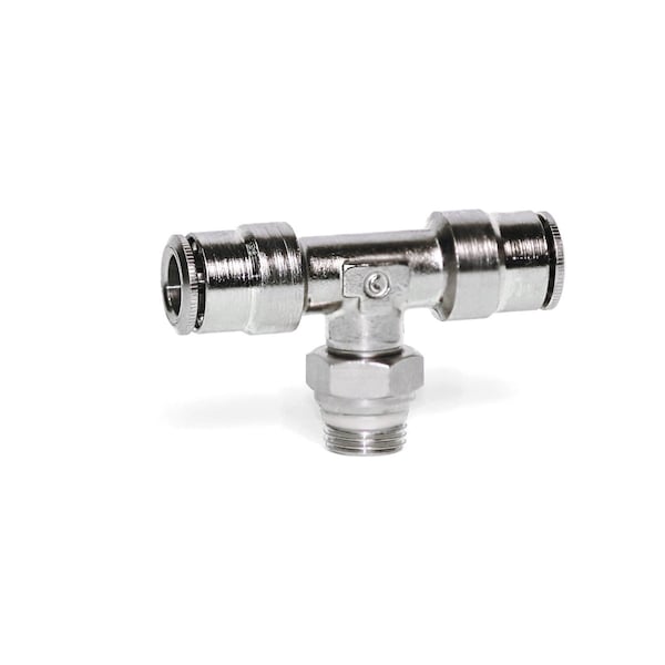 Camozzi Male Branch Tee Swivel, 1/4" OD X 1/8" NPT P6430 04-02 - main